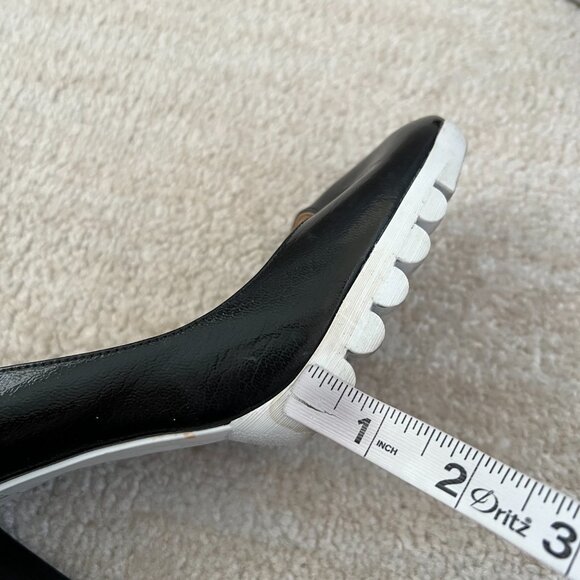 Nine West Edrica Black Platform Chunky High Heels Shoes 9.5 - Picture 12 of 12